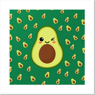 GREEN AVOCADO BABY Posters and Art